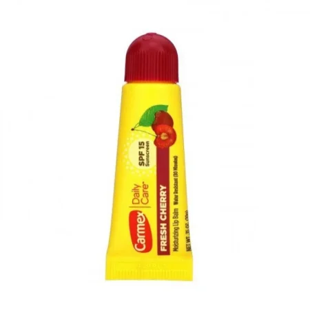 بلسم شفاه مرطب للعناية اليومية من كارمكس بالكرز المنعش 10جرام - Carmex Daily Care Moisturizing Lip Balm Fresh Cherry